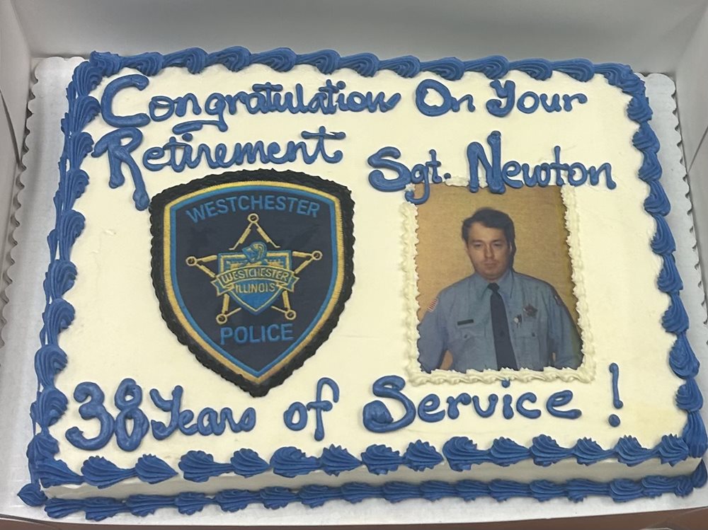Sergeant Newton Retires 
