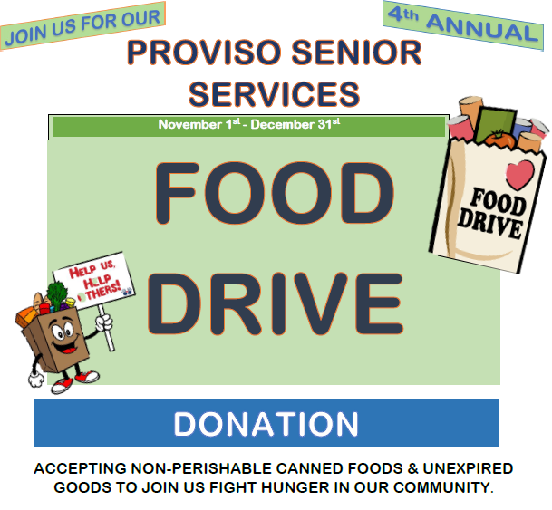 Proviso Senior Services Food Drive